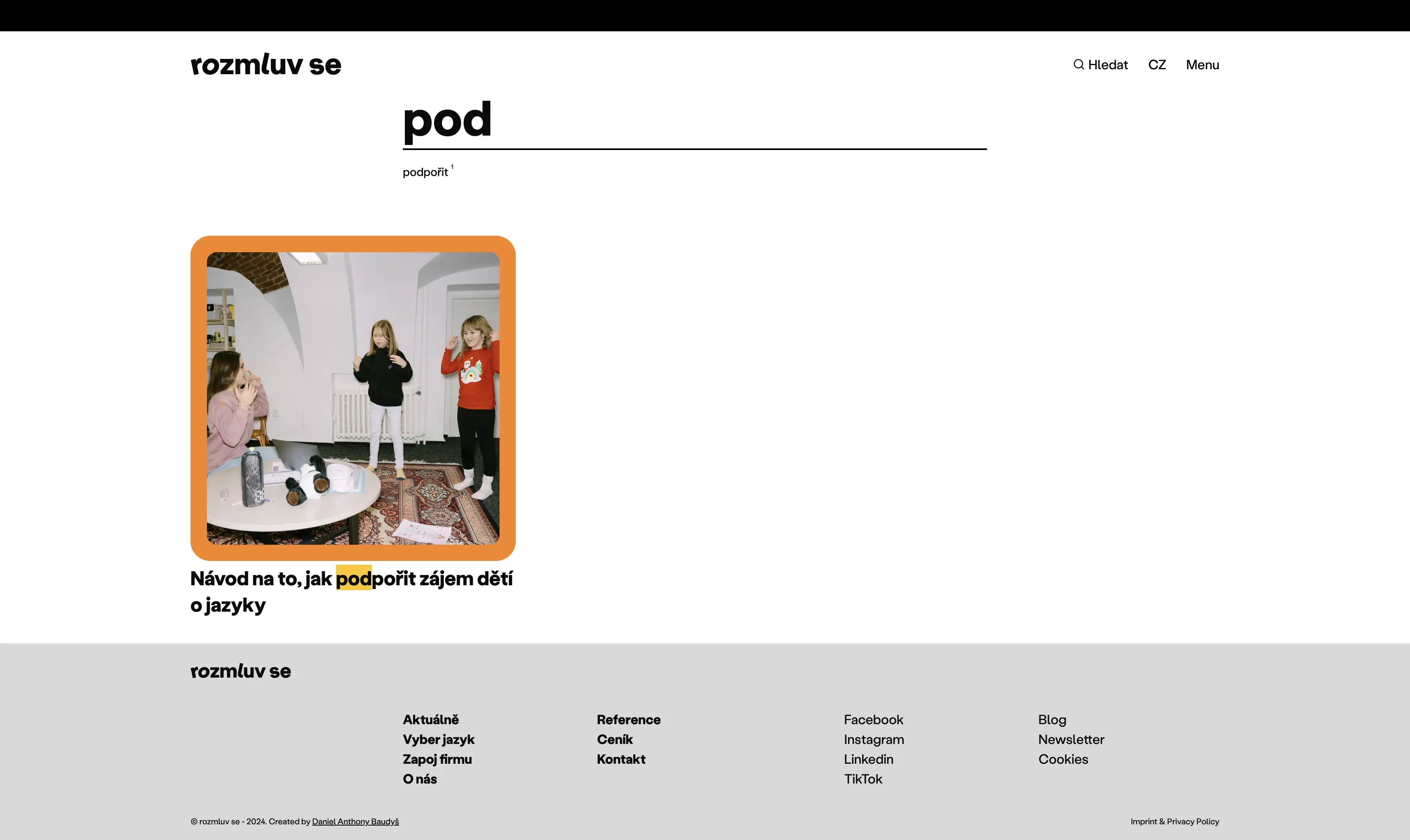 Rozmluv se showcase screenshot