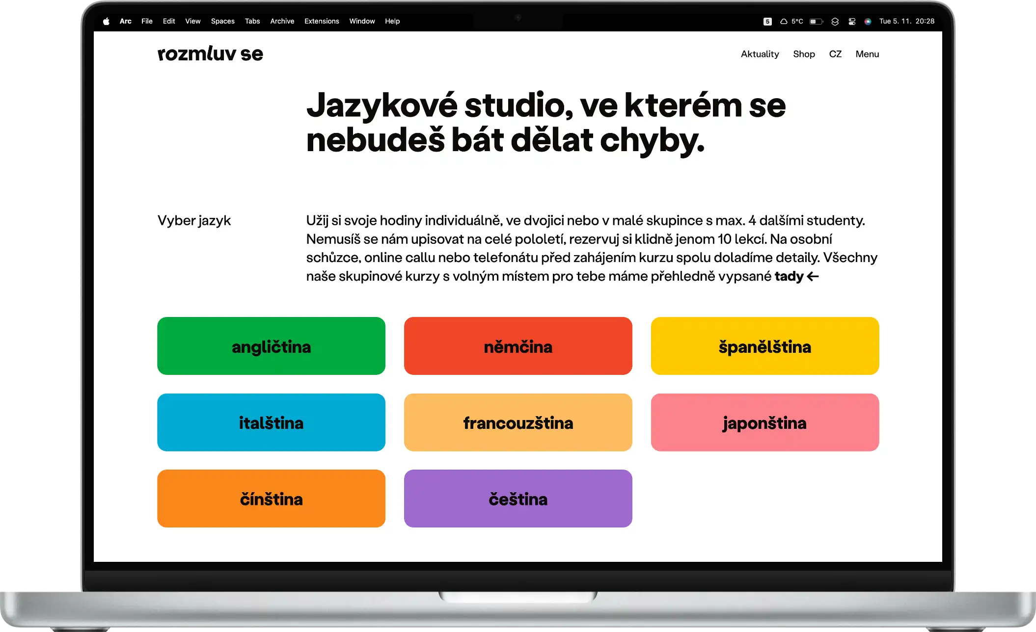 Rozmluv se